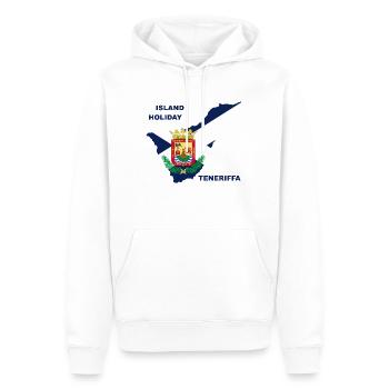 Teneriffa Holiday Urlaub Spanien - Männer Premium Bio Hoodie - Weiß - Vorne - Nico (187cm)
