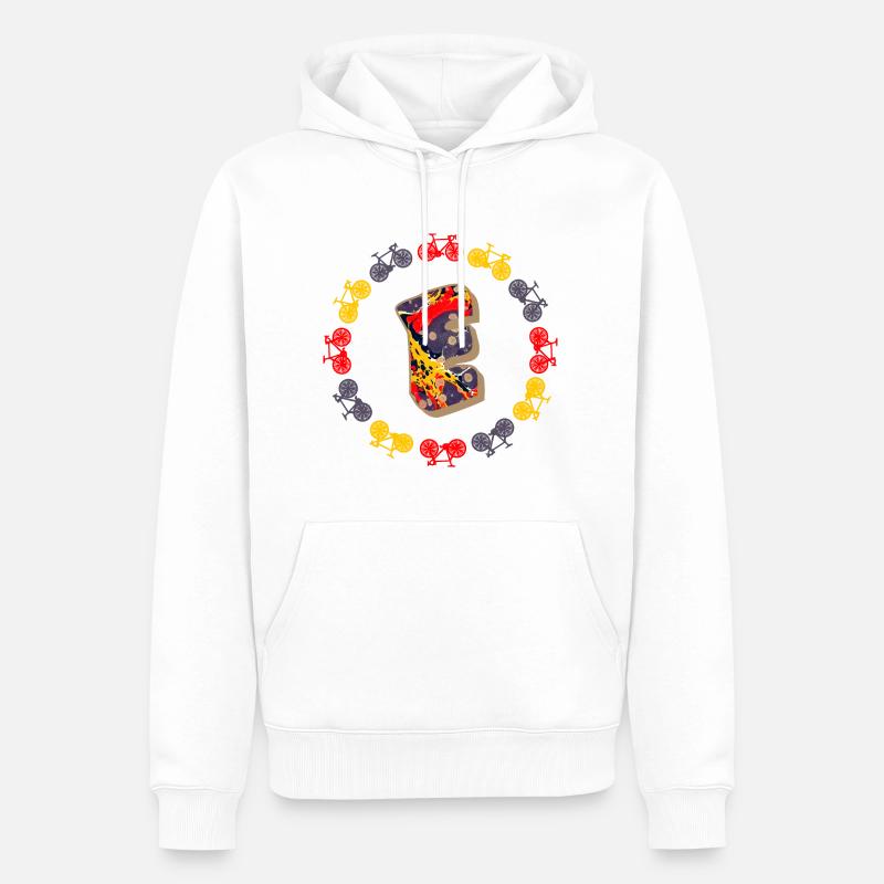 fahrrad e 202 e - Männer Premium Bio Hoodie - Weiß