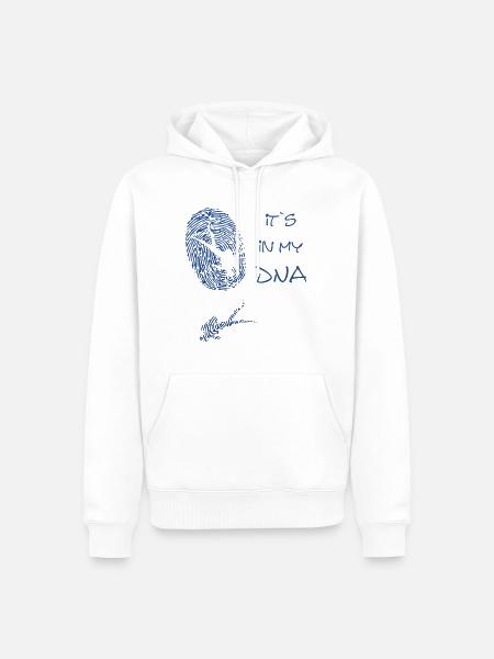 Diving Tauchen Taucher - Männer Premium Bio Hoodie - Weiß