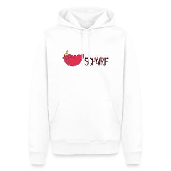 Ein scharfes Schaf - Männer Premium Bio Hoodie - Weiß - Vorne - Nico (187cm)
