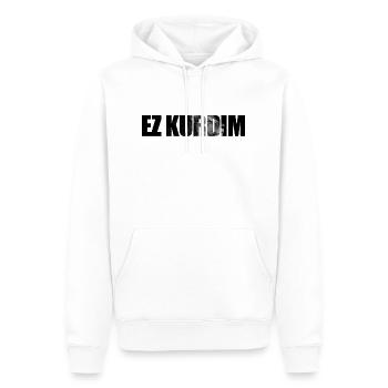 Kurdish Ez Kurdim - Männer Premium Bio Hoodie - Weiß - Vorne - Nico (187cm)