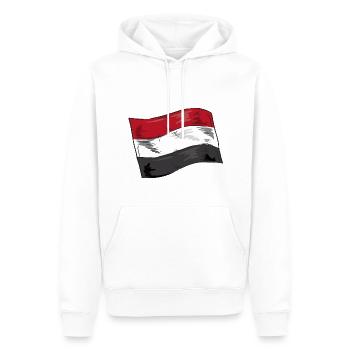 Egypte Drapeau Hurghada Afrique Drapeau Egyptien - Sweat à capuche Premium bio Homme - blanc - Devant - Nico (187cm)