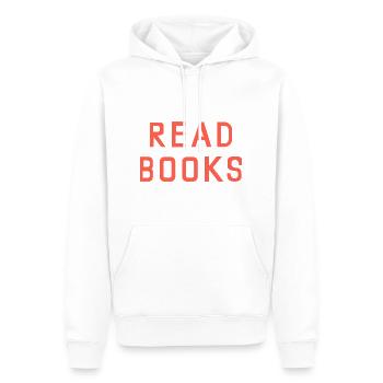 Chesapeake Shores Bree O'Brien Read Books T-Shirt - Men’s Premium Organic Hoodie - white - Front - Nico (187cm)