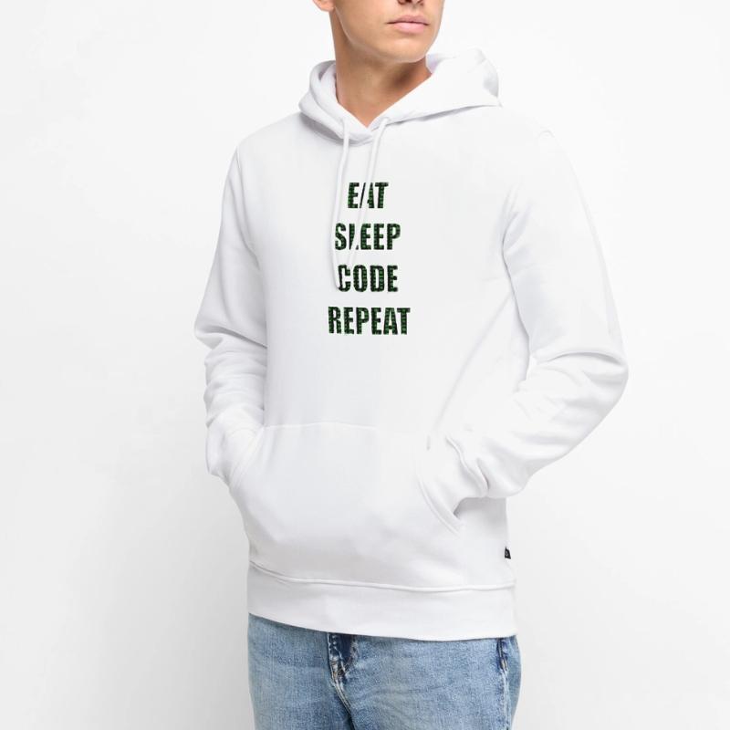 Programmers Programming Programming Code Men’s Premium Organic Hoodie