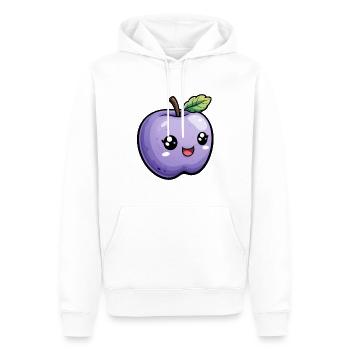 Sujet Apple pour enfants - Sweat à capuche Premium bio Homme - blanc - Devant - Nico (187cm)