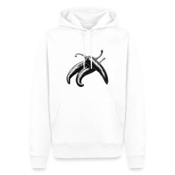 Chili - Männer Premium Bio Hoodie - Weiß - Vorne - Nico (187cm)