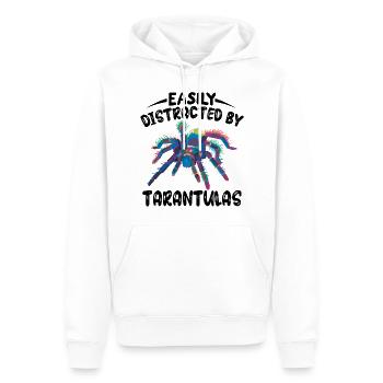 Vogelspinne Spinnen Haustier Vogelspinnen Sammler - Männer Premium Bio Hoodie - Weiß - Vorne - Nico (187cm)