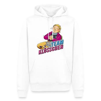 TKKG Team Willi Klösschen - Männer Premium Bio Hoodie - Weiß - Vorne - Nico (187cm)