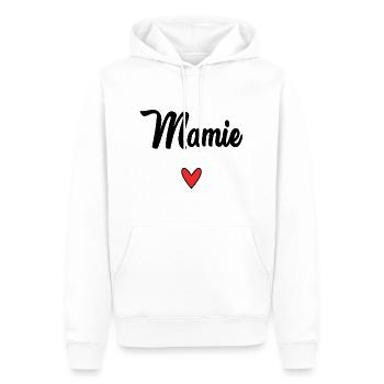 OMA. MAMA. OMA. MUTTERTAG - Männer Premium Bio Hoodie - Weiß - Vorne - Nico (187cm)