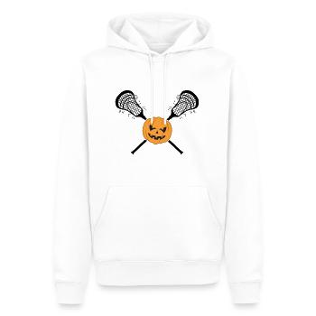 lacrosse lax lacrosse stick lacrosse halloween - Men’s Premium Organic Hoodie - white - Front - Nico (187cm)
