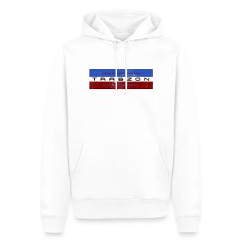 Trabzon Charactar City - Männer Premium Bio Hoodie - Weiß - Vorne - Nico (187cm)