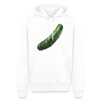 Essiggurke - Männer Premium Bio Hoodie - Weiß - Vorne - Nico (187cm)