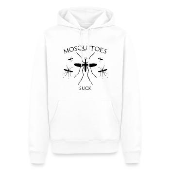Mosquitoes Suck - Men’s Premium Organic Hoodie - white - Front - Nico (187cm)