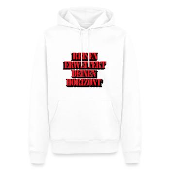 Auf Reisen Gehen Weltreise Reise Geschenk Hobby - Männer Premium Bio Hoodie - Weiß - Vorne - Nico (187cm)