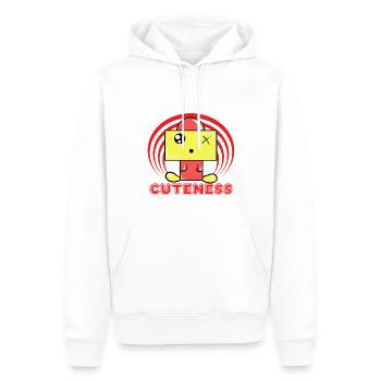 Baby - Männer Premium Bio Hoodie - Weiß - Vorne - Nico (187cm)