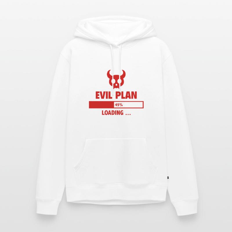 Evil Plan Loading Men’s Premium Organic Hoodie