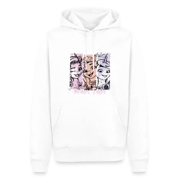 My Little Pony Dream Team - Männer Premium Bio Hoodie - Weiß - Vorne - Nico (187cm)