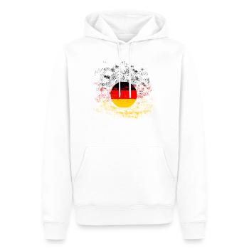 Deutschland Weltmeisterschaft Fussball - Männer Premium Bio Hoodie - Weiß - Vorne - Nico (187cm)