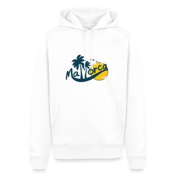 Mallorca Urlaub Strand Malle Palma Urlauber Tour - Männer Premium Bio Hoodie - Weiß - Vorne - Nico (187cm)