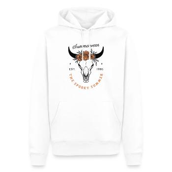 Summerween Sommer Mottoparty Halloween Ästhetik - Männer Premium Bio Hoodie - Weiß - Vorne - Nico (187cm)