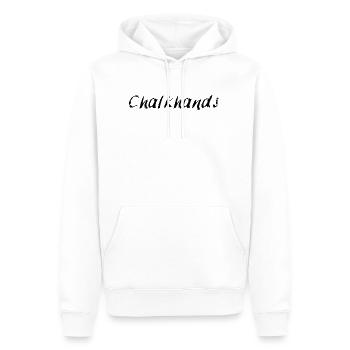 Chalkhands 2 - Turnen Gymnastics Chalk Klettern - Männer Premium Bio Hoodie - Weiß - Vorne - Nico (187cm)