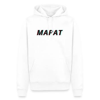 Slova Pacana Марат Marat - Männer Premium Bio Hoodie - Weiß - Vorne - Nico (187cm)