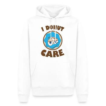 i Donut Care - Männer Premium Bio Hoodie - Weiß - Vorne - Nico (187cm)