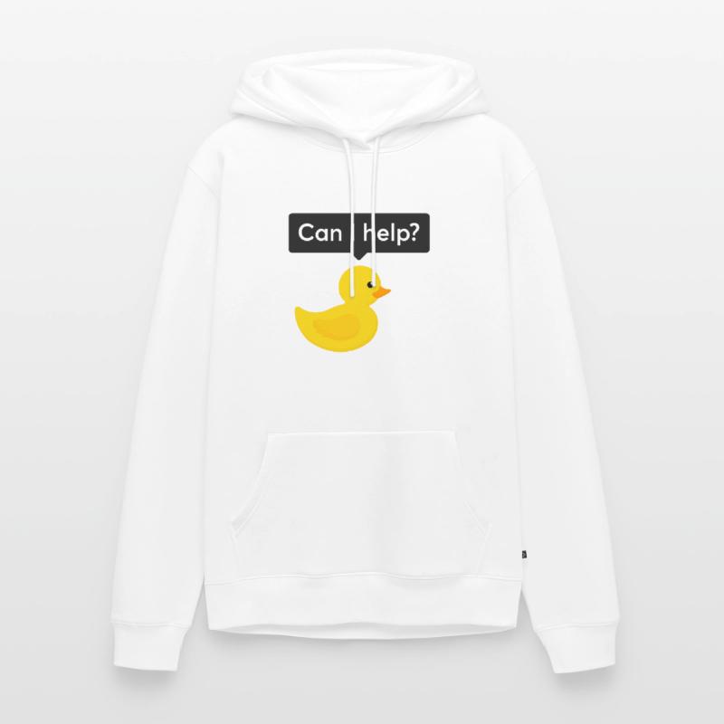 Programmierer Gummiente Debugging Männer Premium Bio Hoodie