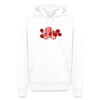 Boxen Boxing Oktopus Kraken Kampfsport - Männer Premium Bio Hoodie - Weiß - Vorne - Nico (187cm)