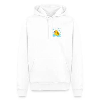 Rubber duck rubber duck rubber duck - Men’s Premium Organic Hoodie - white - Front - Nico (187cm)