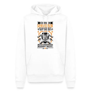 Schweißen Schweißgerät Schweißer Schweißermaske - Männer Premium Bio Hoodie - Weiß - Vorne - Nico (187cm)