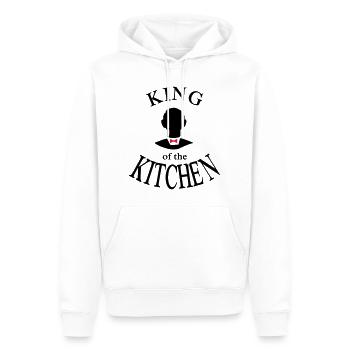 Küchenchef - Männer Premium Bio Hoodie - Weiß - Vorne - Nico (187cm)