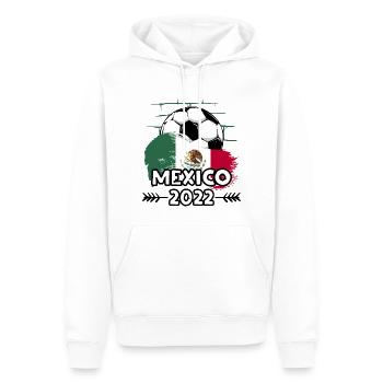 Mexiko Mexico 2022 Fußball - Männer Premium Bio Hoodie - Weiß - Vorne - Nico (187cm)