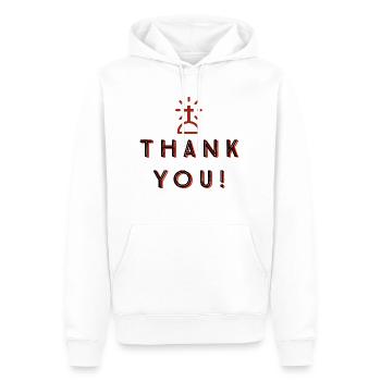 Jesus Christ God - Men’s Premium Organic Hoodie - white - Front - Nico (187cm)