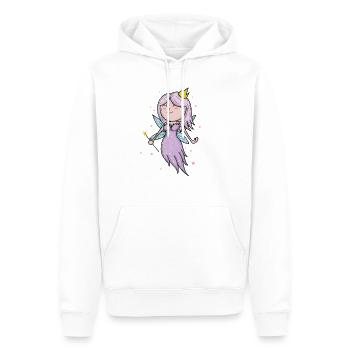 Prinzessin als Fee Tochter - Männer Premium Bio Hoodie - Weiß - Vorne - Nico (187cm)