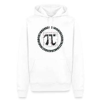 Pi Day Skizze - Männer Premium Bio Hoodie - Weiß - Vorne - Nico (187cm)