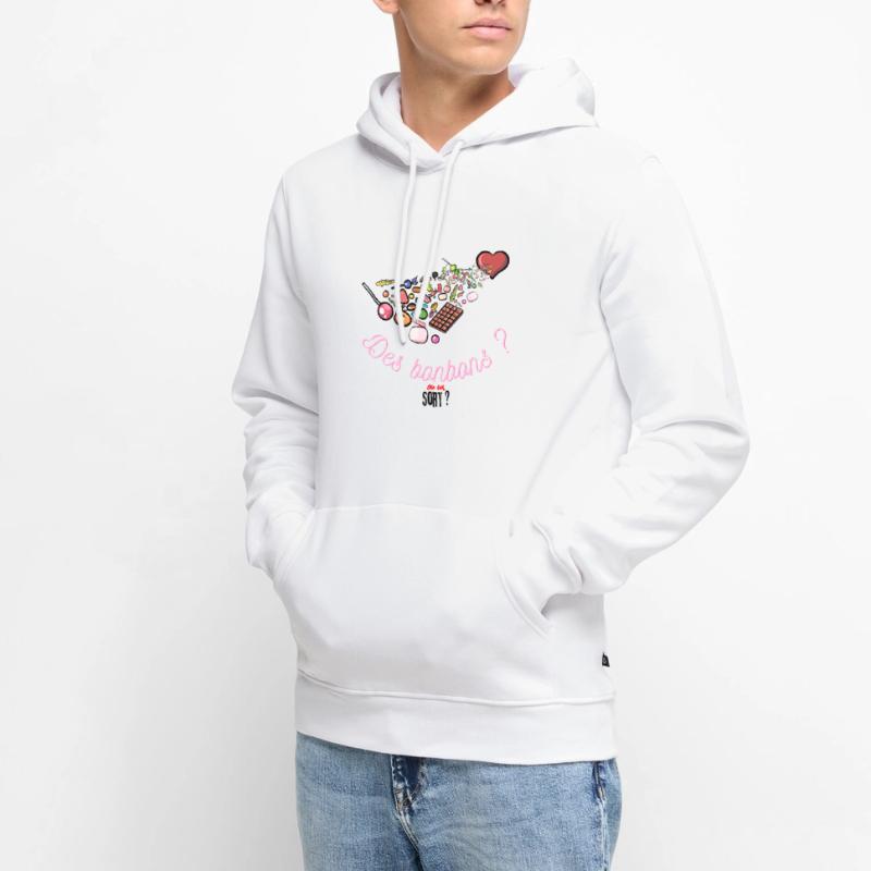 Süßigkeiten? Oder ein Zauber? Männer Premium Bio Hoodie