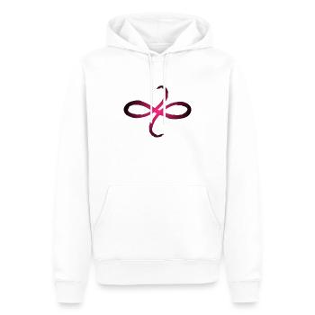 Keltische Symbole Freundschaft Symbol - Männer Premium Bio Hoodie - Weiß - Vorne - Nico (187cm)