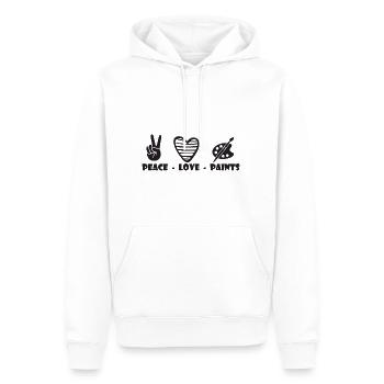 Maler und Lackierer, der Beste und Nervigste Beruf - Männer Premium Bio Hoodie - Weiß - Vorne - Nico (187cm)