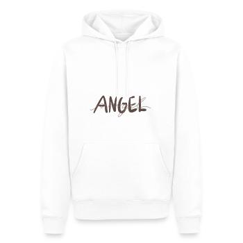 Angel - Männer Premium Bio Hoodie - Weiß - Vorne - Nico (187cm)