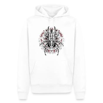 Spinne - Männer Premium Bio Hoodie - Weiß - Vorne - Nico (187cm)