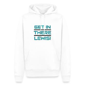 Lewis Team Radio Race Racewin Racing Motorsport - Men’s Premium Organic Hoodie - white - Front - Nico (187cm)