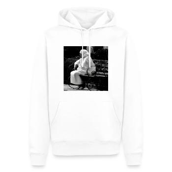 Arabic Women - Sweat à capuche Premium bio Homme - blanc - Devant - Nico (187cm)