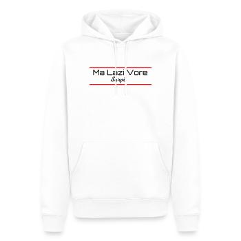 Sarpi Lazca Lazuri Lazisch - Männer Premium Bio Hoodie - Weiß - Vorne - Nico (187cm)