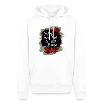 Rose Hathaway cite Juliette ne chapeau jamais pour tuer Roméo - Sweat à capuche Premium bio Homme - blanc - Devant - Nico (187cm)