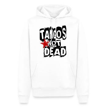 Tango is not Dead - Tango Dance Shirt - Men’s Premium Organic Hoodie - white - Front - Nico (187cm)