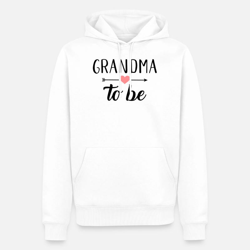 Oma - Männer Premium Bio Hoodie - Weiß