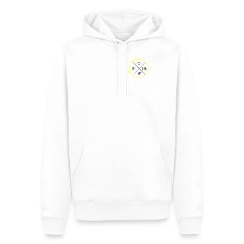 Riesling Weißwein Vino Rslng Liebe Weinfest Party - Männer Premium Bio Hoodie - Weiß - Vorne - Nico (187cm)