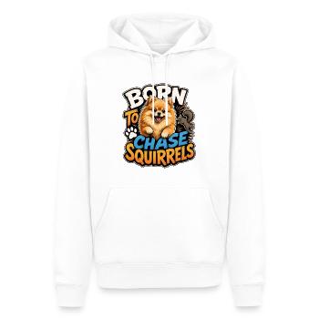 Pommern - Männer Premium Bio Hoodie - Weiß - Vorne - Nico (187cm)