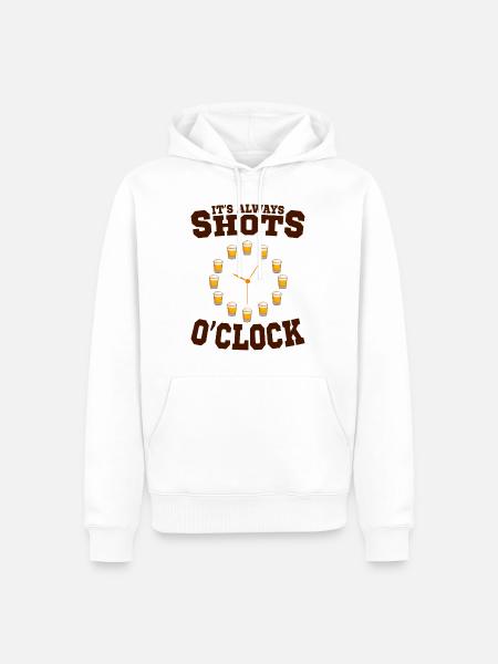 Funny toast gift idea - Men’s Premium Organic Hoodie - white